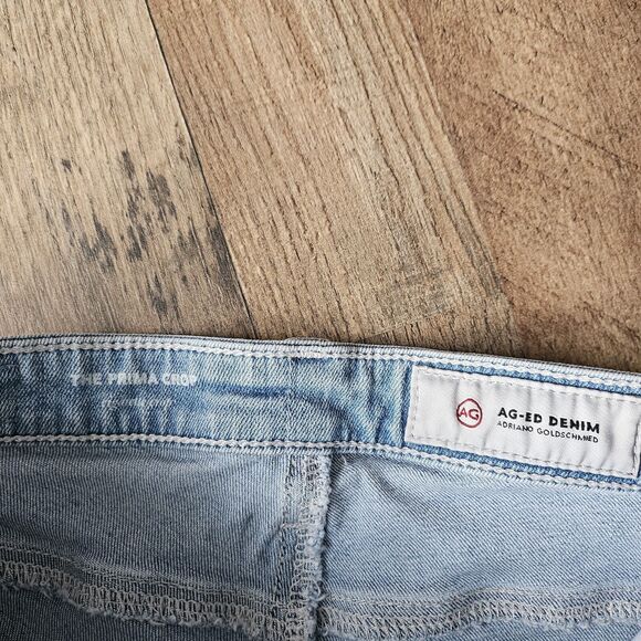 Adriano Goldschmied Prima Ankle AG-ED Denim Skinny Jeans, Medium Wash, 25 USA - Picture 5 of 8